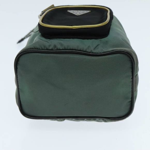 PRADA Hand Bag Nylon Khaki Auth 95957 - Picture 5 of 16